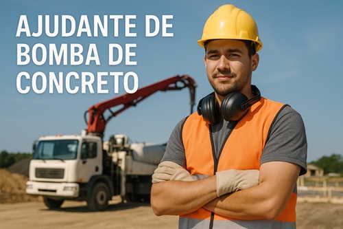 Ajudante de Bomba de Concreto