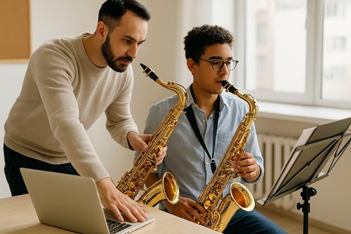 Professor de Saxofone