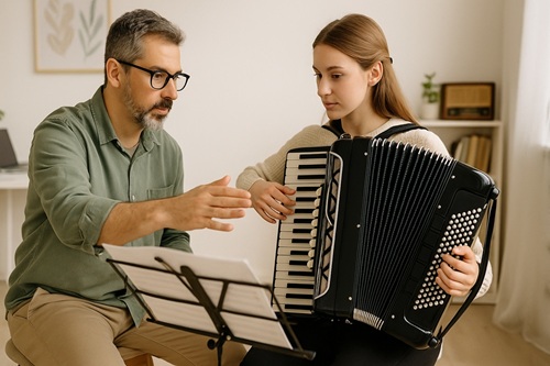 Professor de Acordeon